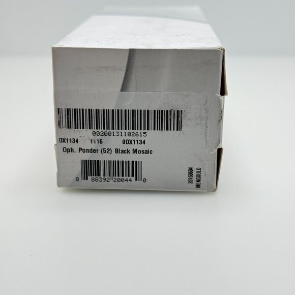 Oakley OX1134-0352 Ponder Black Eyeglasses Eye Glasses Frames 52-16-132 main image 5
